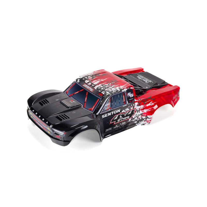 1/10 Painted Body, Red: SENTON 4X4 BLX | ARRMA