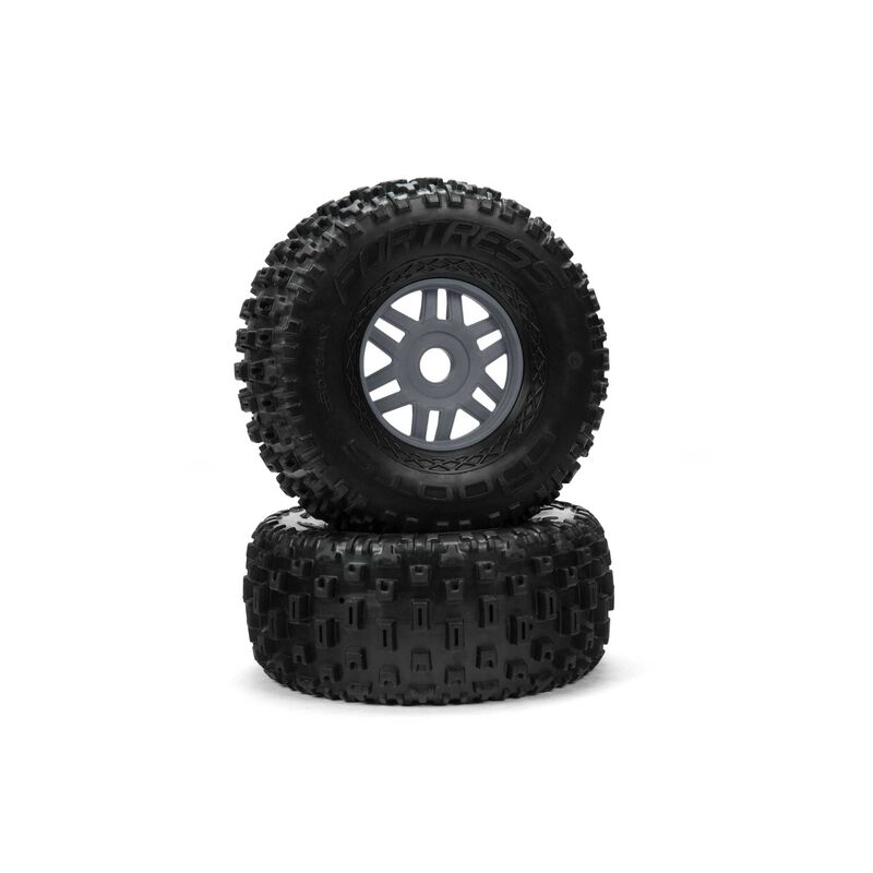 1/7 dBoots Fortress Front/Rear 2.4/3.3 Pre-Mounted Tires