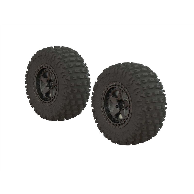 Arrma Dboots 'Fortress SC' Tire Set Glued Gun Metal (2) w/14mm Hex Arrma Dboots 'Fortress SC' Tire Set Glued Gun Metal (2) w/14mm Hex