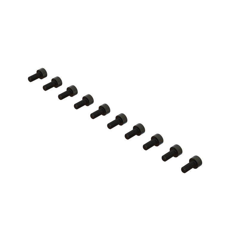 Cap Head Hex Machine Screw, M2.5x6mm (10) | ARRMA