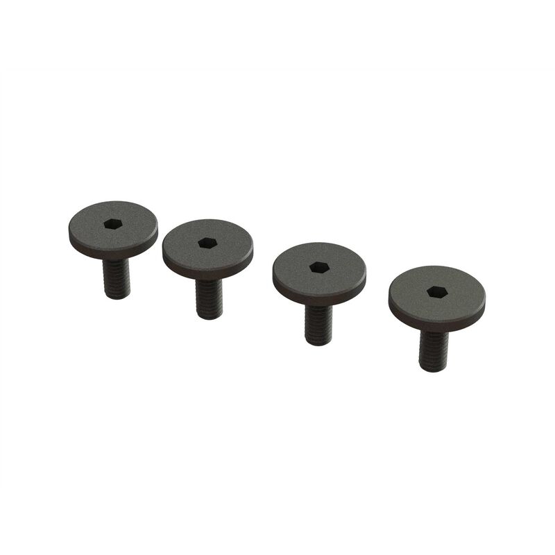 Arrma M3x8mm Large Head Screw (4) Arrma M3x8mm Large Head Screw (4)